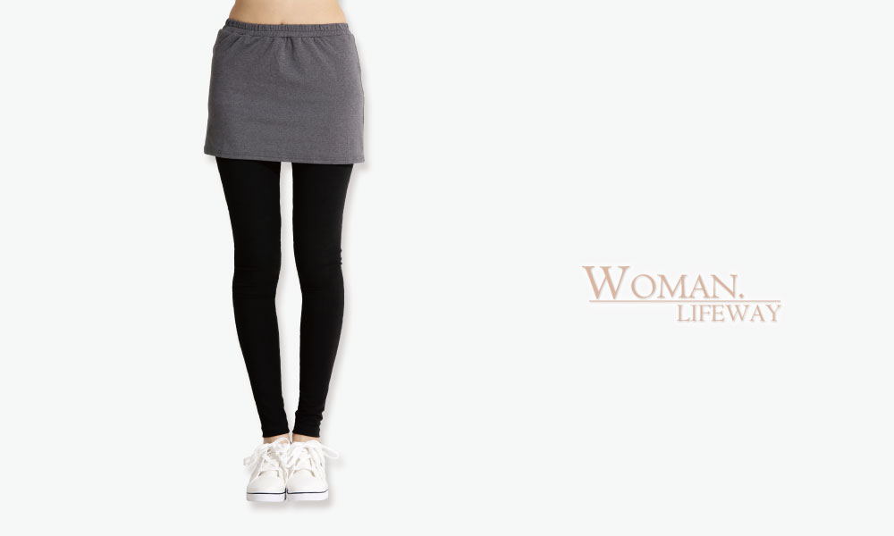 創意家LIFEWAY機能服飾-抗UV 纖柔內搭褲 窄裙 女 lifeway抗UV褲系列